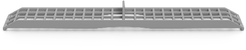 ND - Sítko lineárního žlabu Slim Line černé