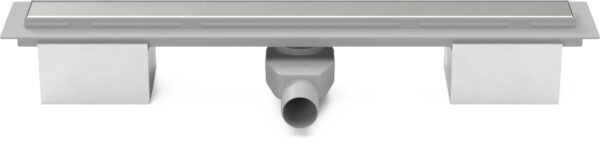 Lineární plastový žlab 950 mm, klasik lesk s bočním odtokem D 50 a otočným sifonem