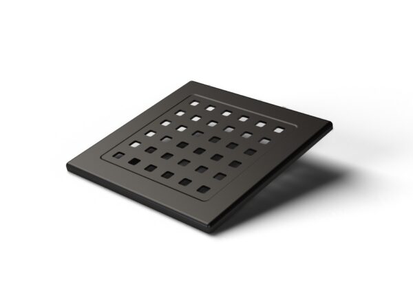 ND-Mřížka nerez GATE černá 1,5 mm pro nástavec 125x125