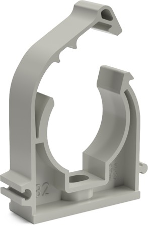 Příchytka D 50 s klipem (25 ks)