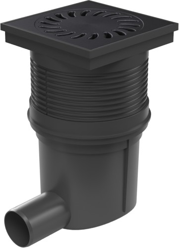 Kanalizační vpusť boční D50, NEPTUN, litinová mřížka