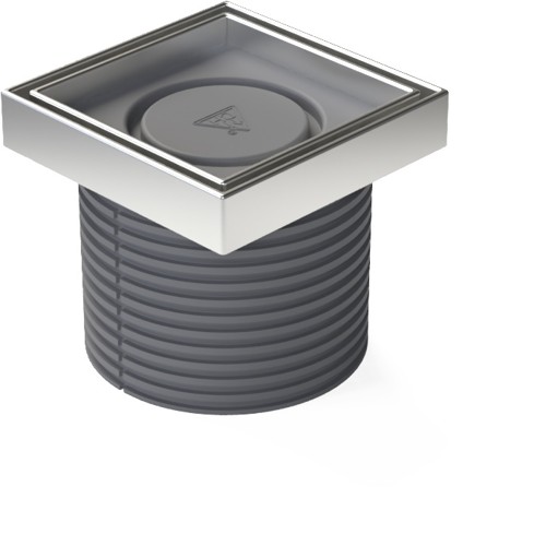 ND-Nástavec nerez 125x125 mm pro keramiku komplet