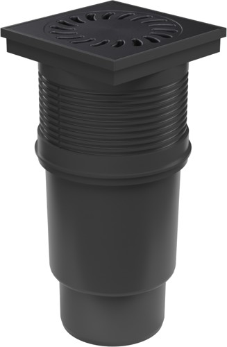 Kanalizační vpusť spodní D110, NEPTUN, litinová mřížka