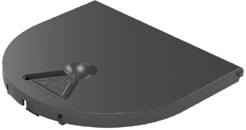 ND-Víko odklopné s klipem LVS 160