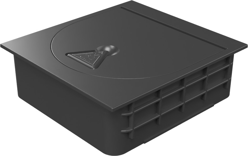 ND-Horní díl s víkem odklopným pro lapač se zadním přítokem