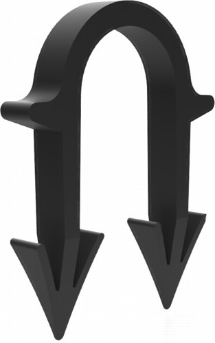 Podlahová příchytka "A" (50 ks)