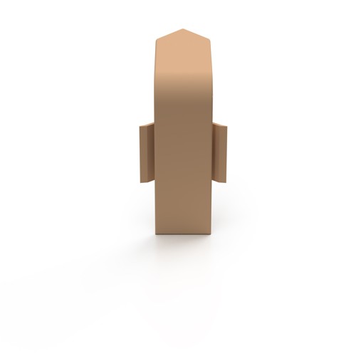 FOR-TOP - Vnitřní roh pro krycí lištu Buk