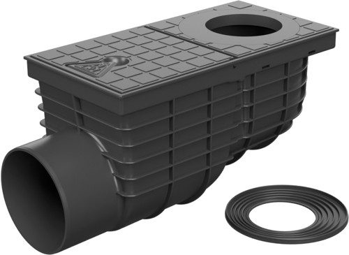 Lapač střešních splavenin boční D110, Standard